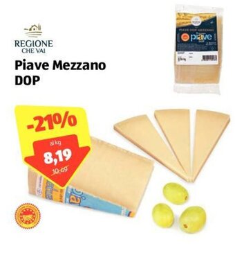 ALDI Piave Mezzano DOP offerta