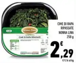 Conad Cime di rapa ripassate NONNA LINA offerta