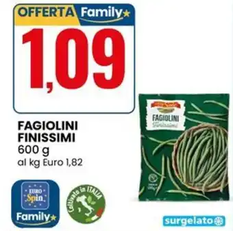 Eurospin Fagiolini finissimi offerta