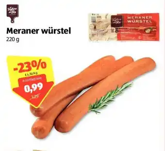 ALDI Meraner Würstel 220g offerta