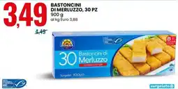 Eurospin Athena bastoncini di merluzzo offerta