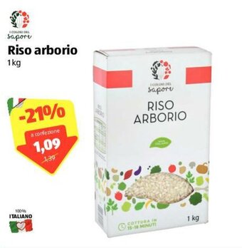 ALDI Riso arborio 1kg offerta