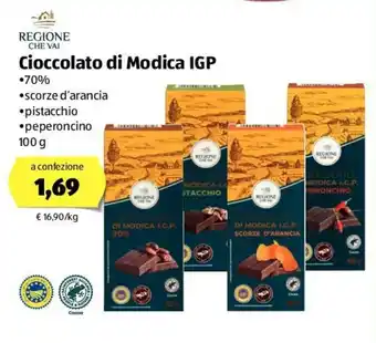 ALDI Cioccolato di Modica IGP 100g offerta