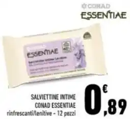 Conad Salviettine intime CONAD ESSENTIAE offerta