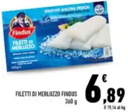 Conad Filetti di merluzzo FINDUS offerta