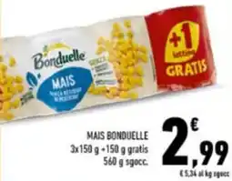 Conad Mais BONDUELLE offerta