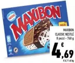 Conad Maxibon classic NESTLÉ offerta