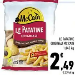 Conad Le patatine originali MC CAIN offerta