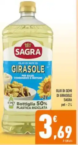 Conad Olio di semi di girasole SAGRA offerta
