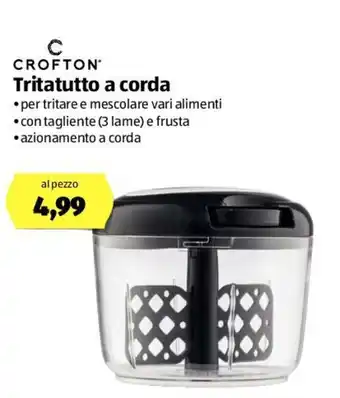 Crofton tritatutto a corda