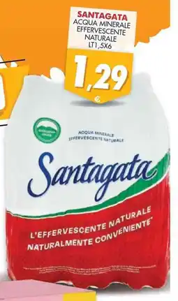 Mazzeo Giocattoli Santagata acqua minerale effervescente naturale offerta
