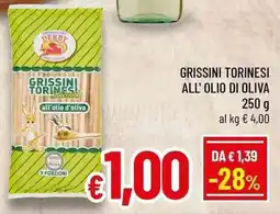 Famila Derby grissini torinesi all'olio di oliva offerta