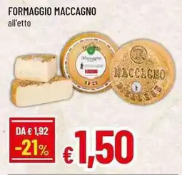 Famila Formaggio maccagno offerta