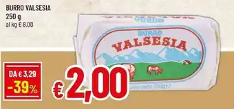 Famila Burro valsesia offerta