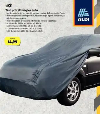 ALDI Auto XS Telo protettivo per auto offerta