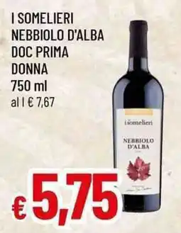 Famila I somelieri nebbiolo d'alba doc prima donna offerta