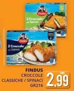 Mazzeo Giocattoli Findus croccole classiche / spinaci offerta