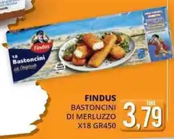 Mazzeo Giocattoli Findus bastoncini di merluzzo x18 offerta