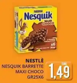 Mazzeo Giocattoli Nestlè nesquik barrette maxi choco offerta