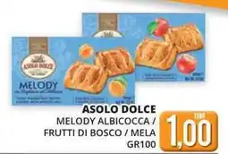 Mazzeo Giocattoli Asolo dolce melody albicocca / frutti di bosco / mela offerta