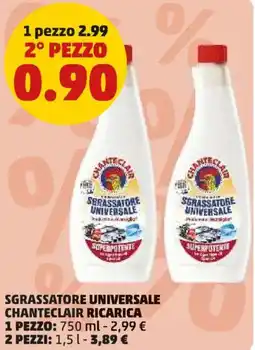 PENNY Sgrassatore universale chanteclair ricarica offerta