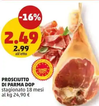 PENNY Prosciutto di parma DOP offerta