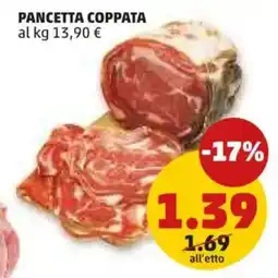 PENNY Pancetta coppata offerta