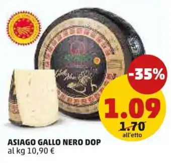 PENNY Asiago gallo nero DOP offerta