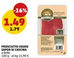 PENNY Prosciutto crudo SAPOR DI CASCINA offerta