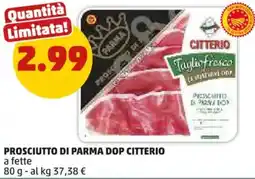 PENNY Prosciutto di parma dop CITTERIO offerta