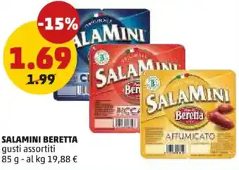 PENNY Salamini BERETTA offerta