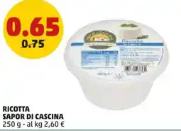 PENNY Ricotta SAPOR DI CASCINA offerta