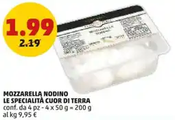 PENNY Mozzarella nodino LE SPECIALITÀ CUOR DI TERRA offerta