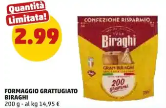 PENNY Formaggio grattugiato BIRAGHI offerta