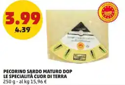 PENNY Pecorino sardo maturo dop LE SPECIALITÀ CUOR DI TERRA offerta