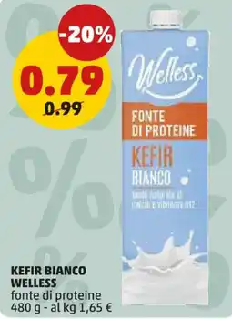 PENNY Kefir bianco WELLESS offerta