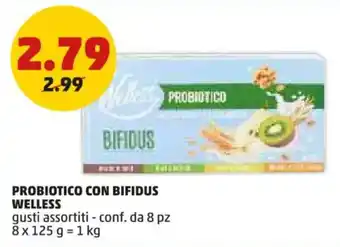 PENNY Probiotico con bifidus WELLESS offerta