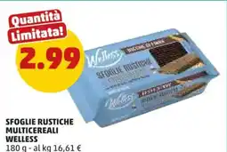 PENNY Sfoglie rustiche multicereali WELLESS offerta
