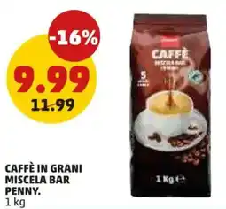 PENNY Caffè in grani miscela bar PENNY offerta