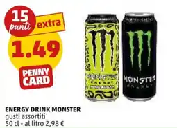 PENNY Energy drink MONSTER offerta