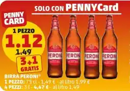 PENNY Birra PERONI offerta