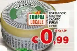 Crai Pulvi formaggio mastro casaro offerta