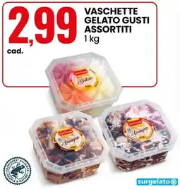 Eurospin Dolciando vaschette gelato offerta
