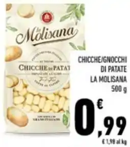 Conad Chicche/gnocchi di patate LA MOLISANA offerta