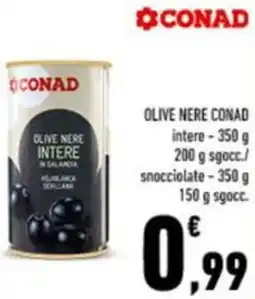 Conad Olive nere CONAD offerta