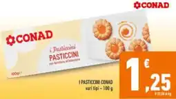 Conad I pasticcini CONAD offerta