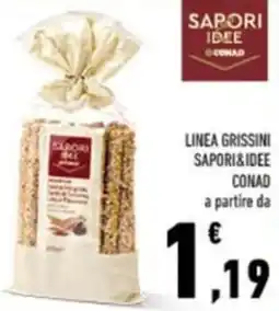 Conad Linea grissini SAPORI&IDEE CONAD offerta