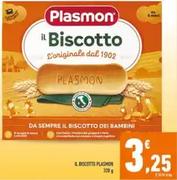 Conad Il biscotto PLASMON offerta