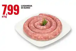 Eurospin Luganega di suino offerta