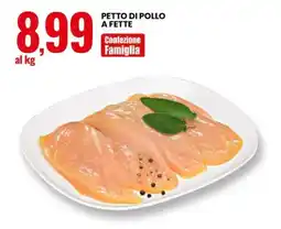 Eurospin Petto di pollo a fette offerta